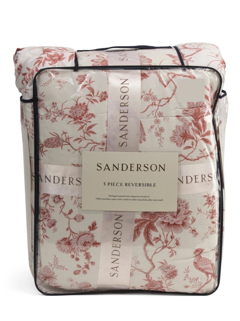 🎉LAST PIECE🎉Sanderson Floral Reversible Luxury Cotton Comforter Set